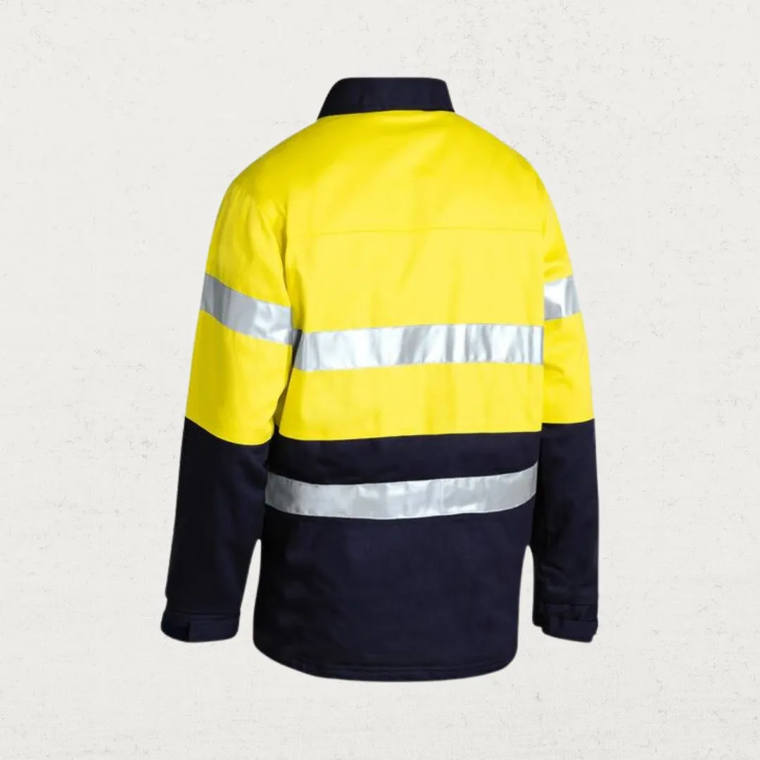 3M Taped Hi Vis Cotton Drill Jacket