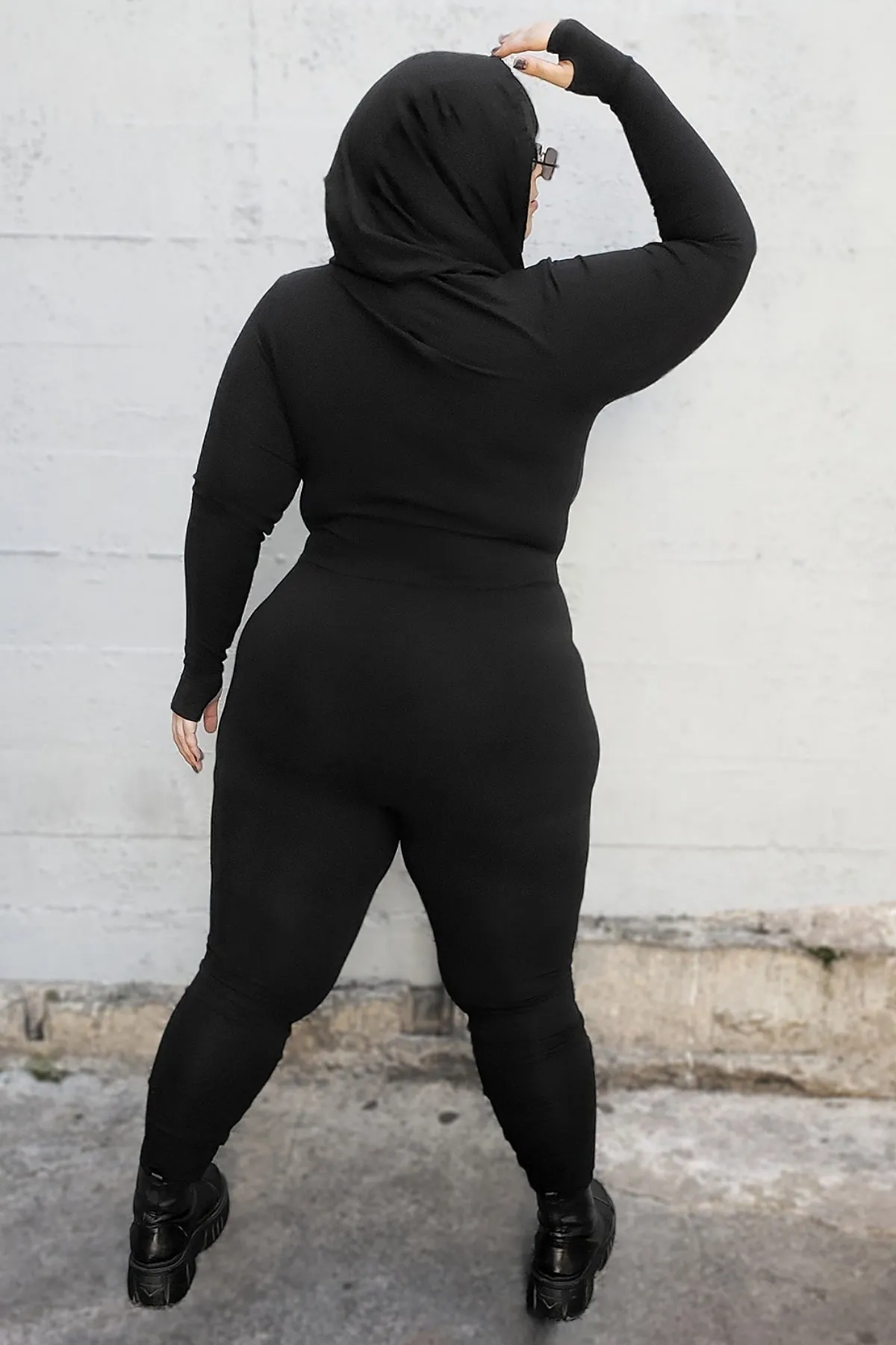 5D x Stellar Dust Cowl Hooded Jumpsuit - last size XS