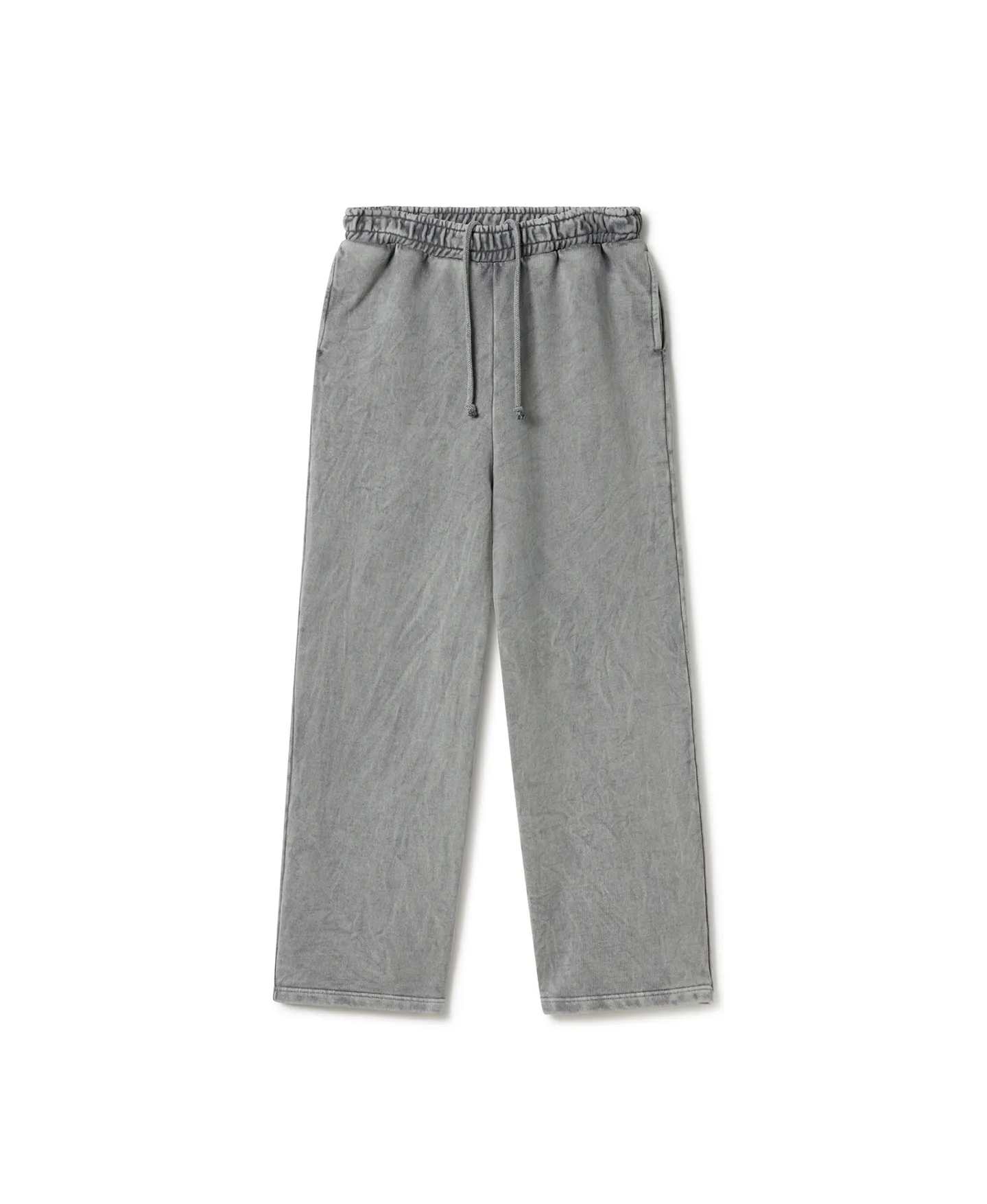 600 GSM 'Vintage Gray' Straight-leg Pants