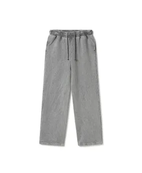 600 GSM 'Vintage Gray' Straight-leg Pants