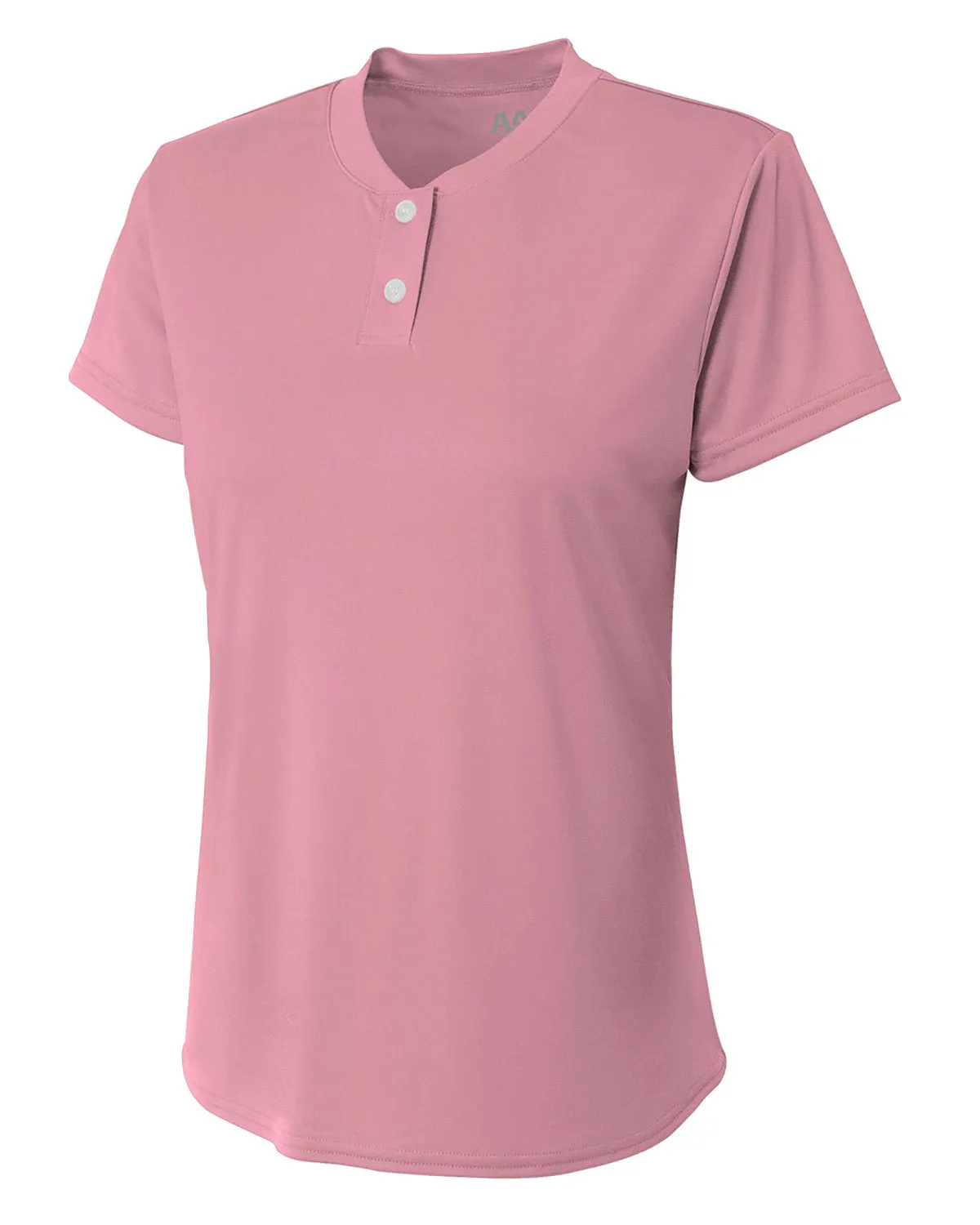 A4 Girl's Tek 2-Button Henley Shirt