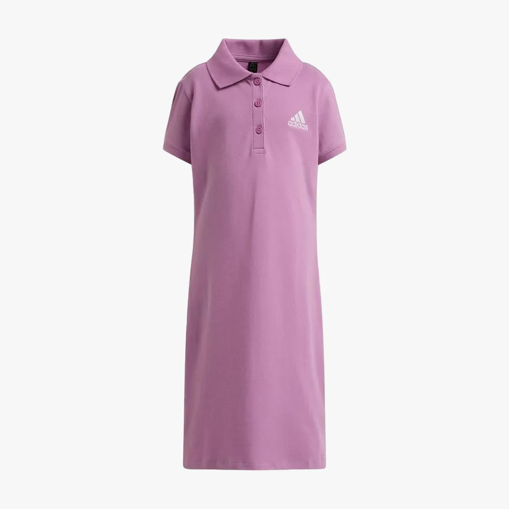 Adidas Girls Polo Dress Pre Purple