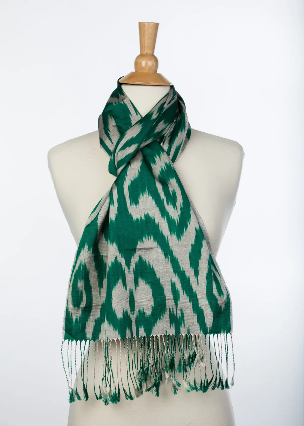 Antrim Silk Ikat Scarf