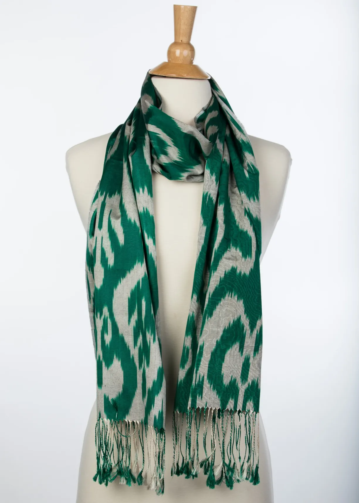 Antrim Silk Ikat Scarf