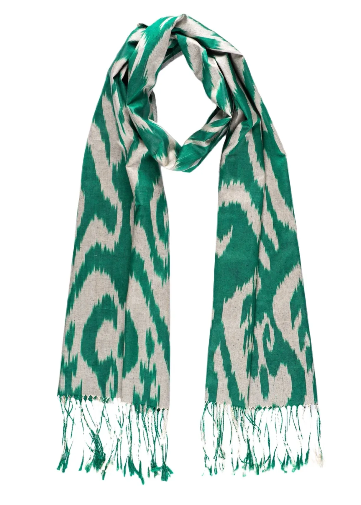 Antrim Silk Ikat Scarf