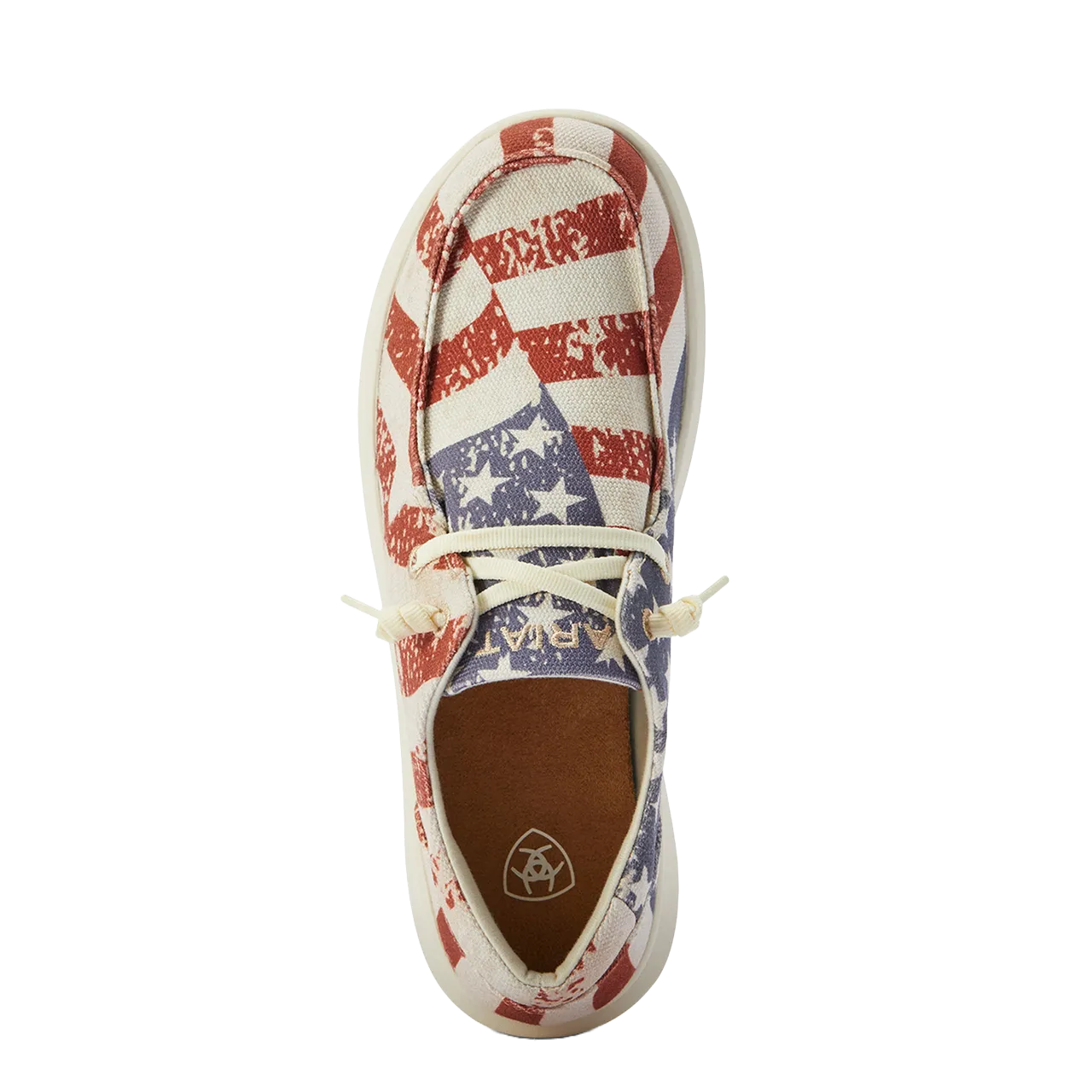 Ariat Ladies Hilo Distressed Flag Slip On Shoes 10040317