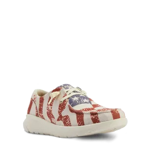 Ariat Ladies Hilo Distressed Flag Slip On Shoes 10040317