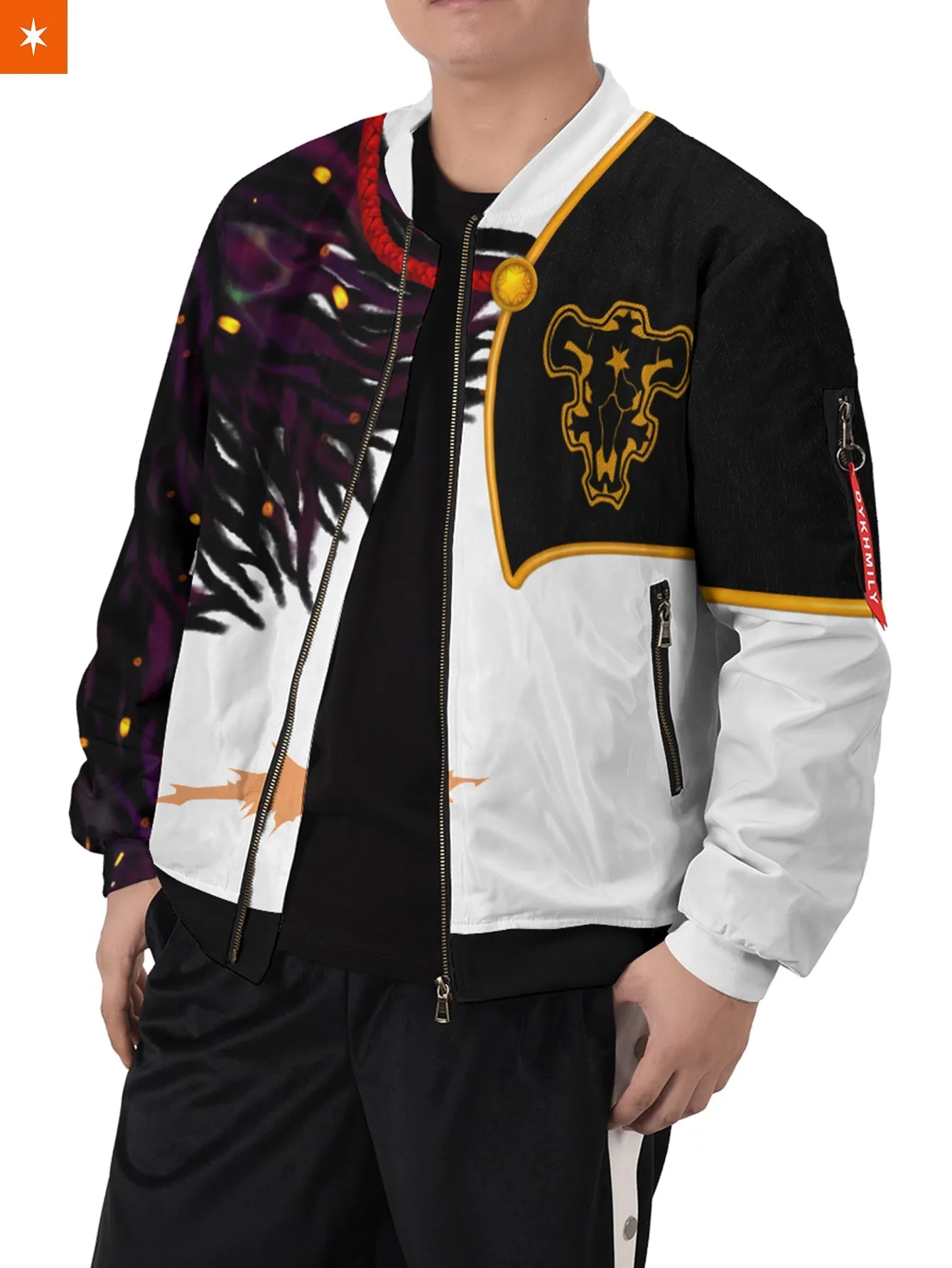 Asta Demon Skin Bomber Jacket