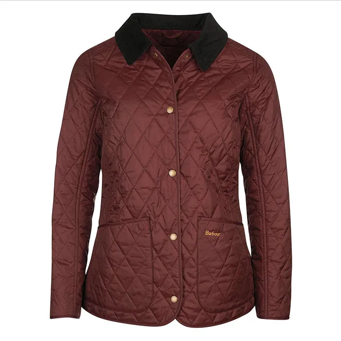 Barbour Women Annandale Quilted Jacket |LQU0475PU74| Dark Plum