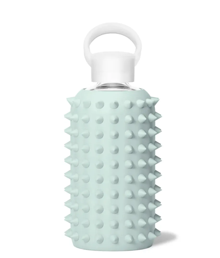 BKR | 500ml Glass   Spiked Silicone Water Bottle