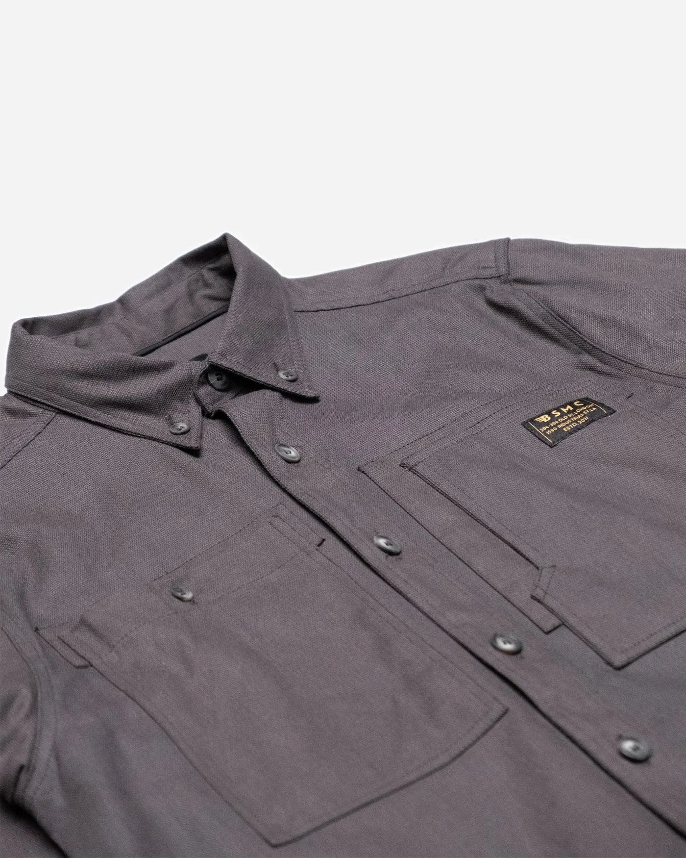 BSMC Canvas Utility Shirt - Grey