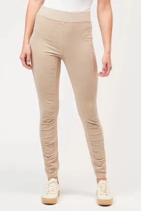 Corduroy Olso Leging - Sand