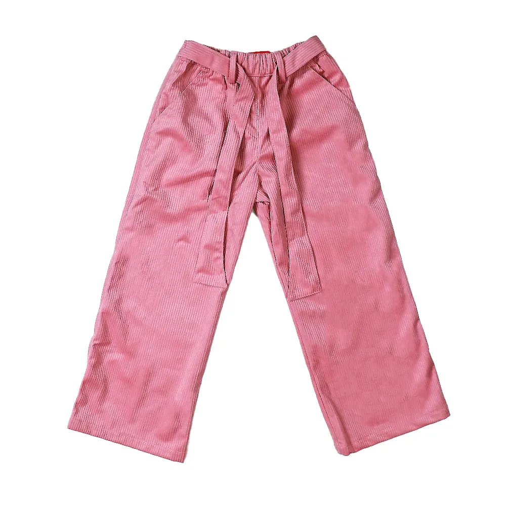 Corduroy Pant For Girls - Pink