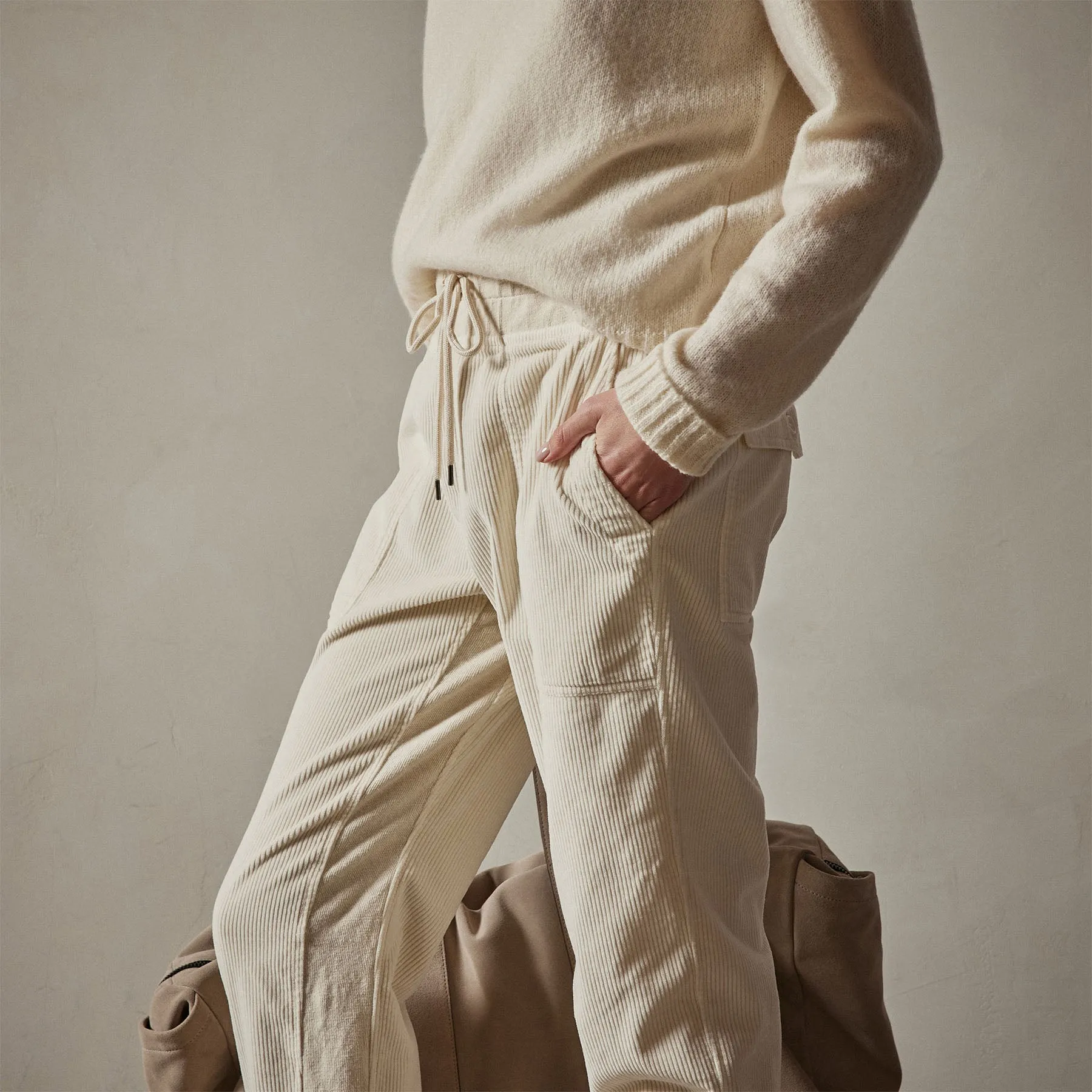 Corduroy Utility Pant - Canvas Pigment