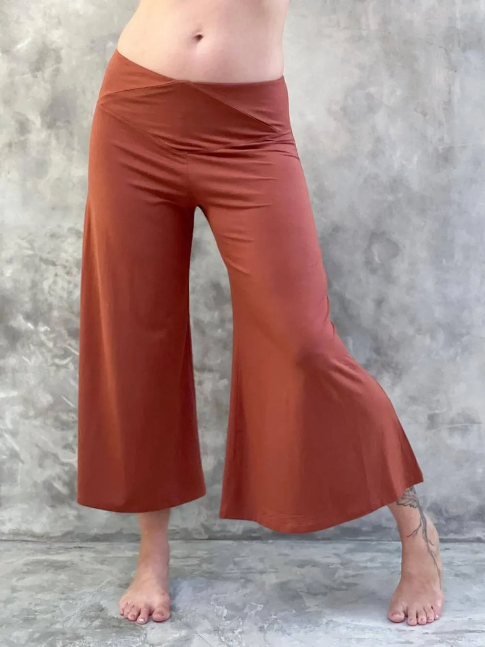 Cropped Flare Pant