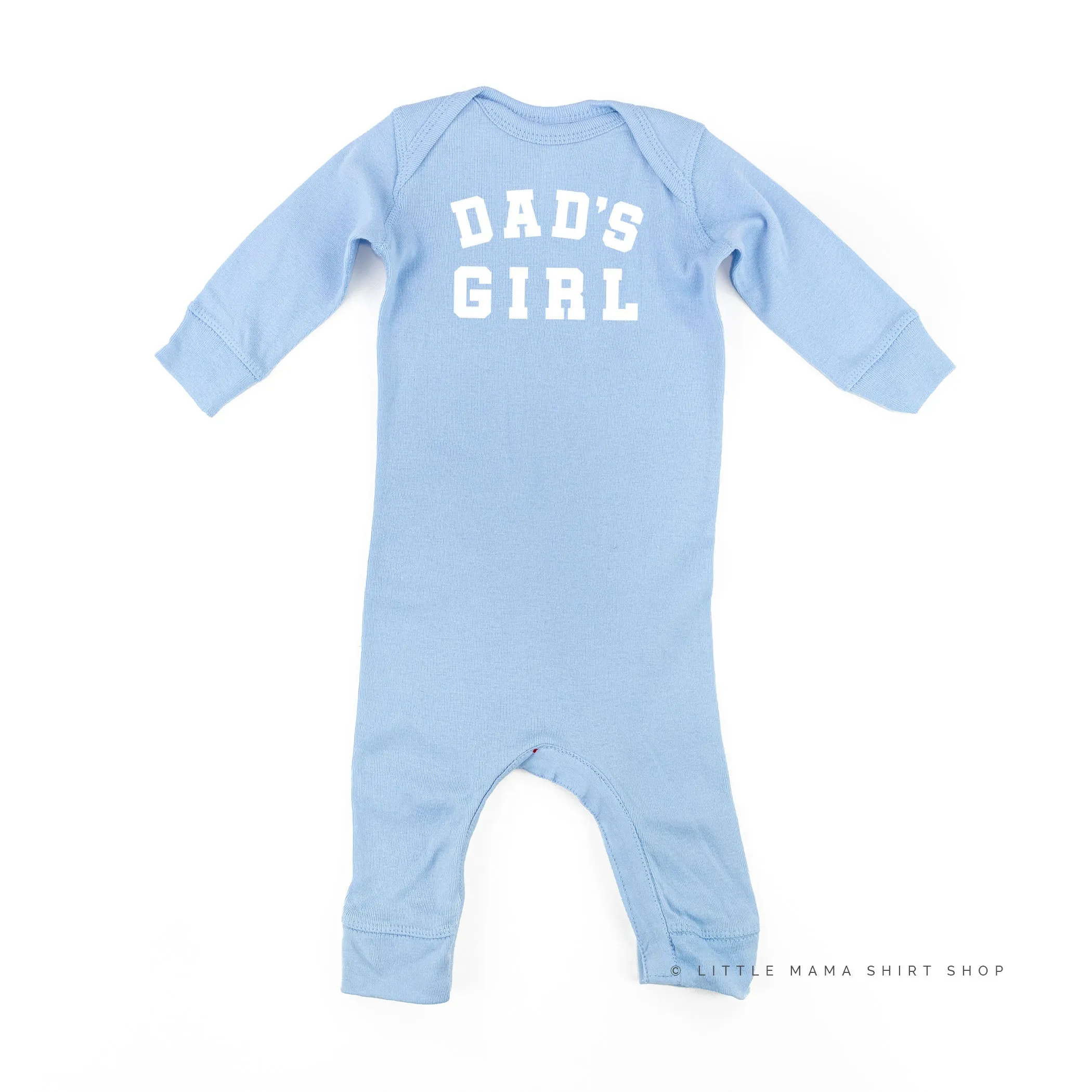 DAD'S GIRL - VARSITY - One Piece Baby Sleeper