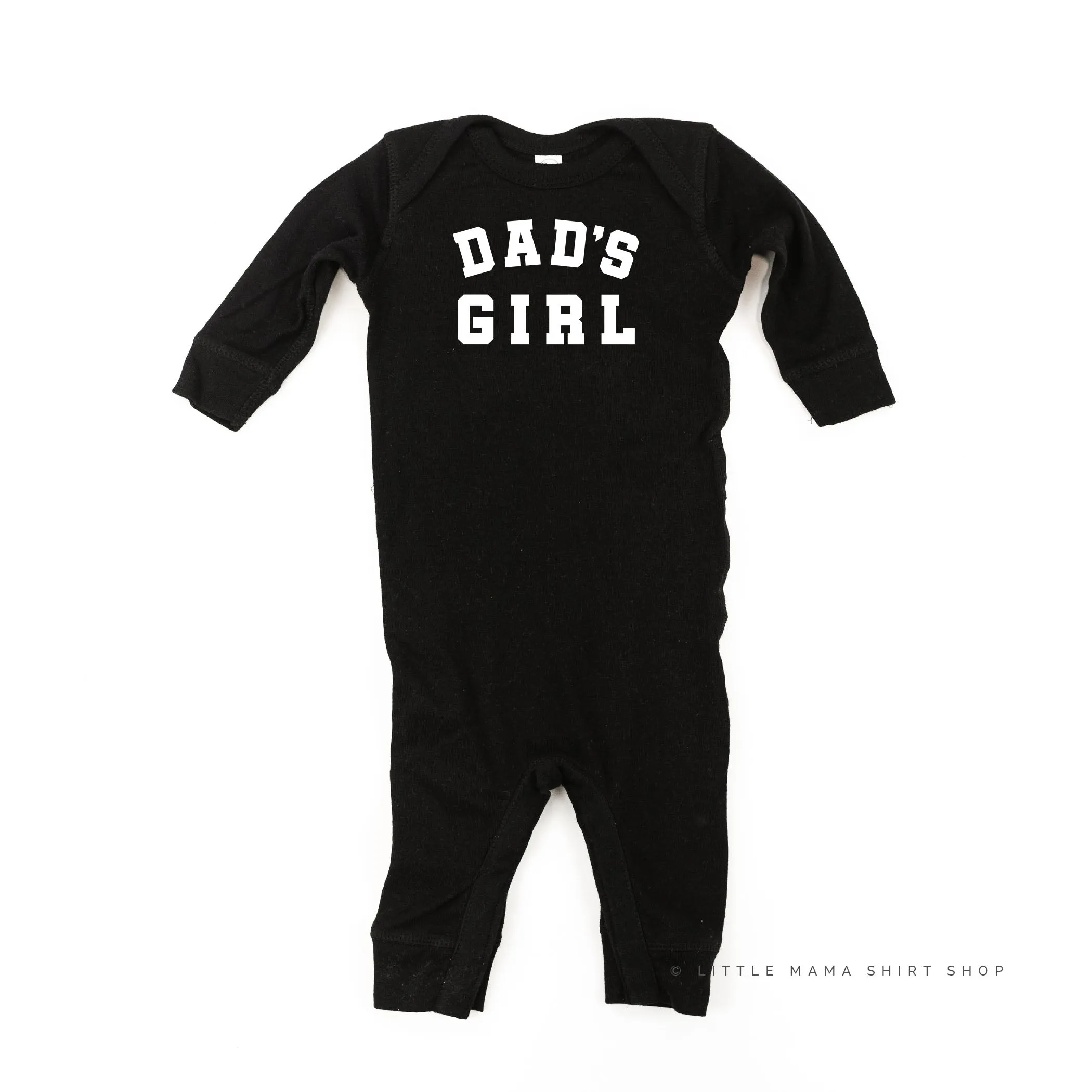 DAD'S GIRL - VARSITY - One Piece Baby Sleeper