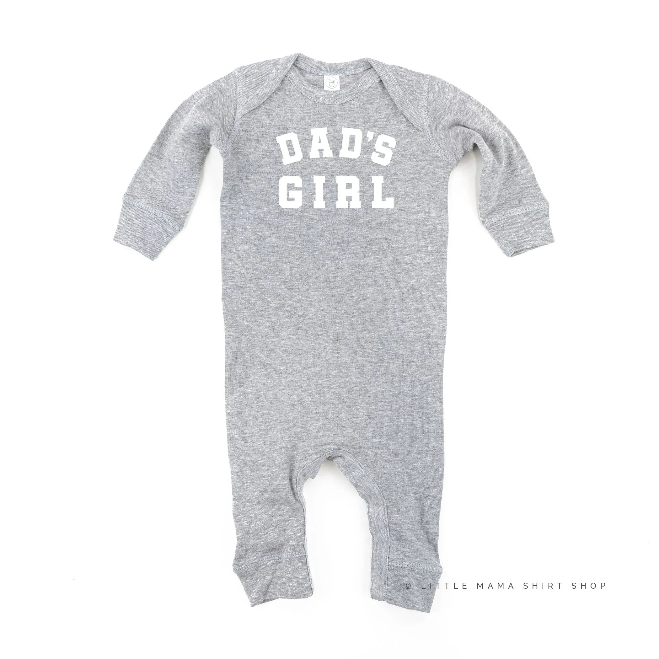 DAD'S GIRL - VARSITY - One Piece Baby Sleeper