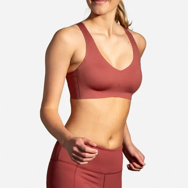 Dare V Neck Run Bra