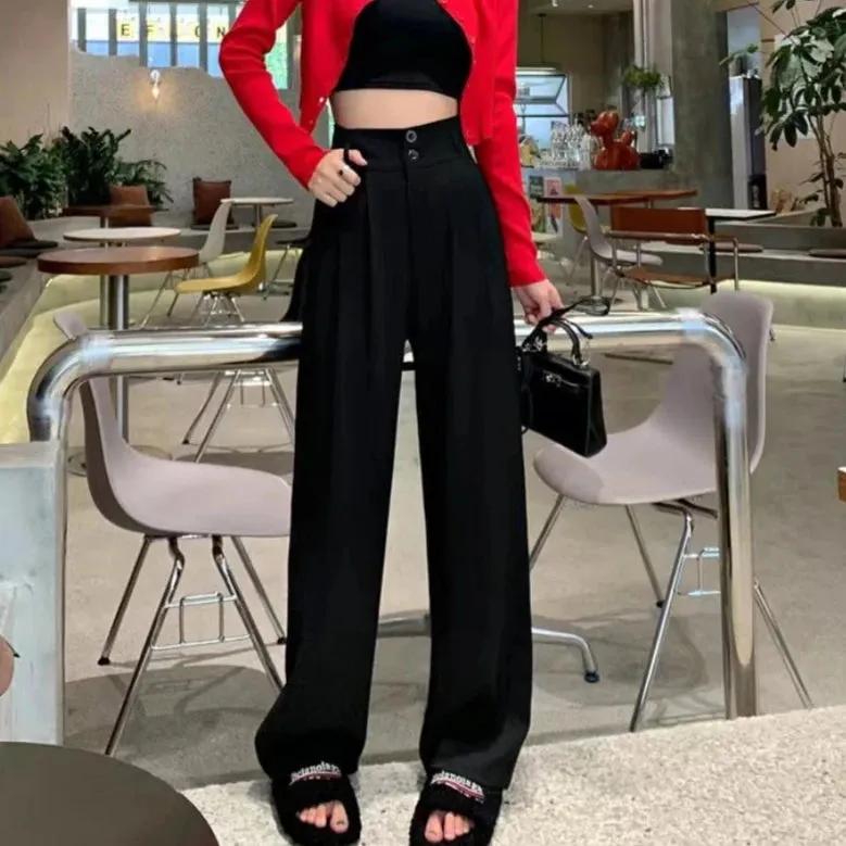 Elodie Effortless Wide Legs Korean Pants