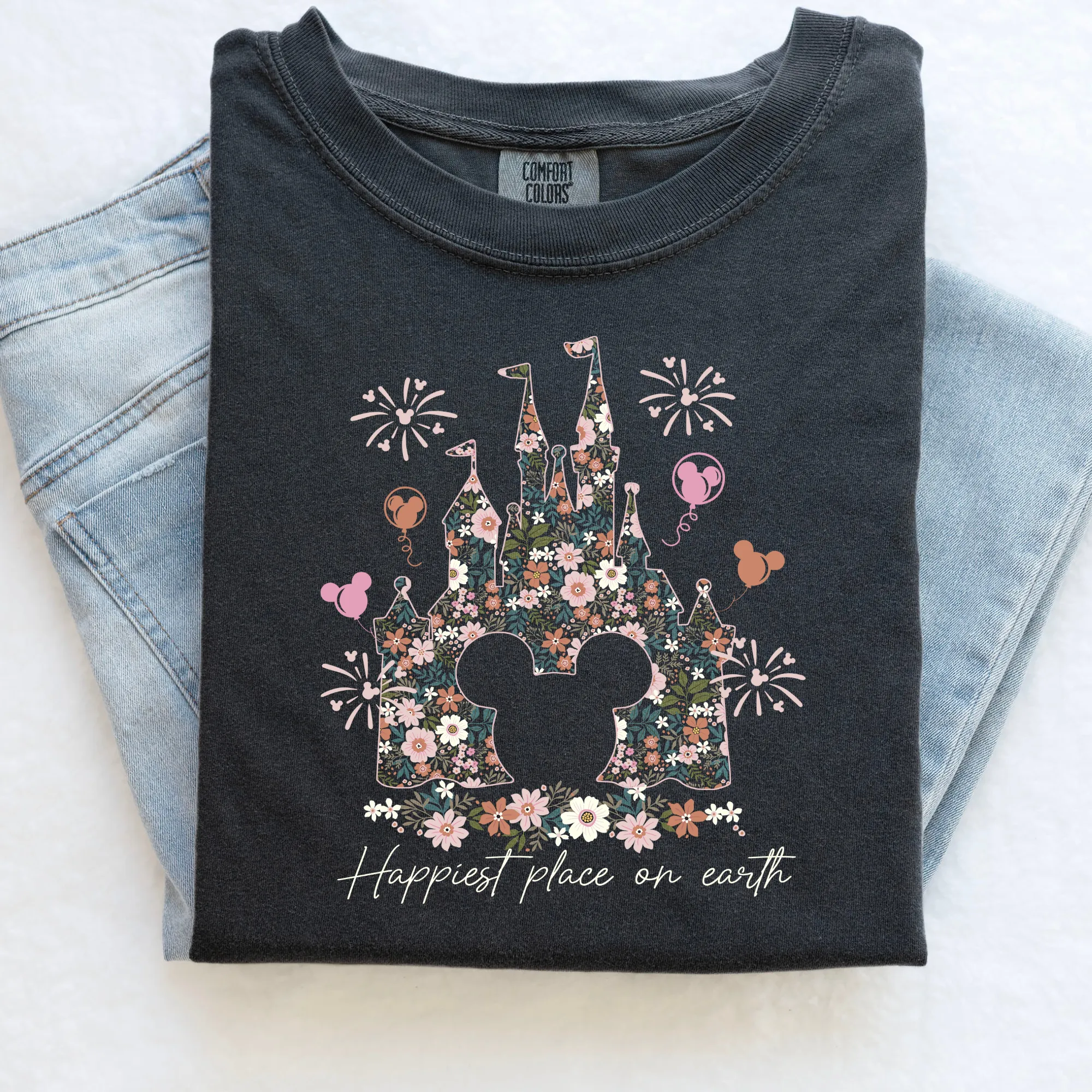 Floral Magical Castle Shirt