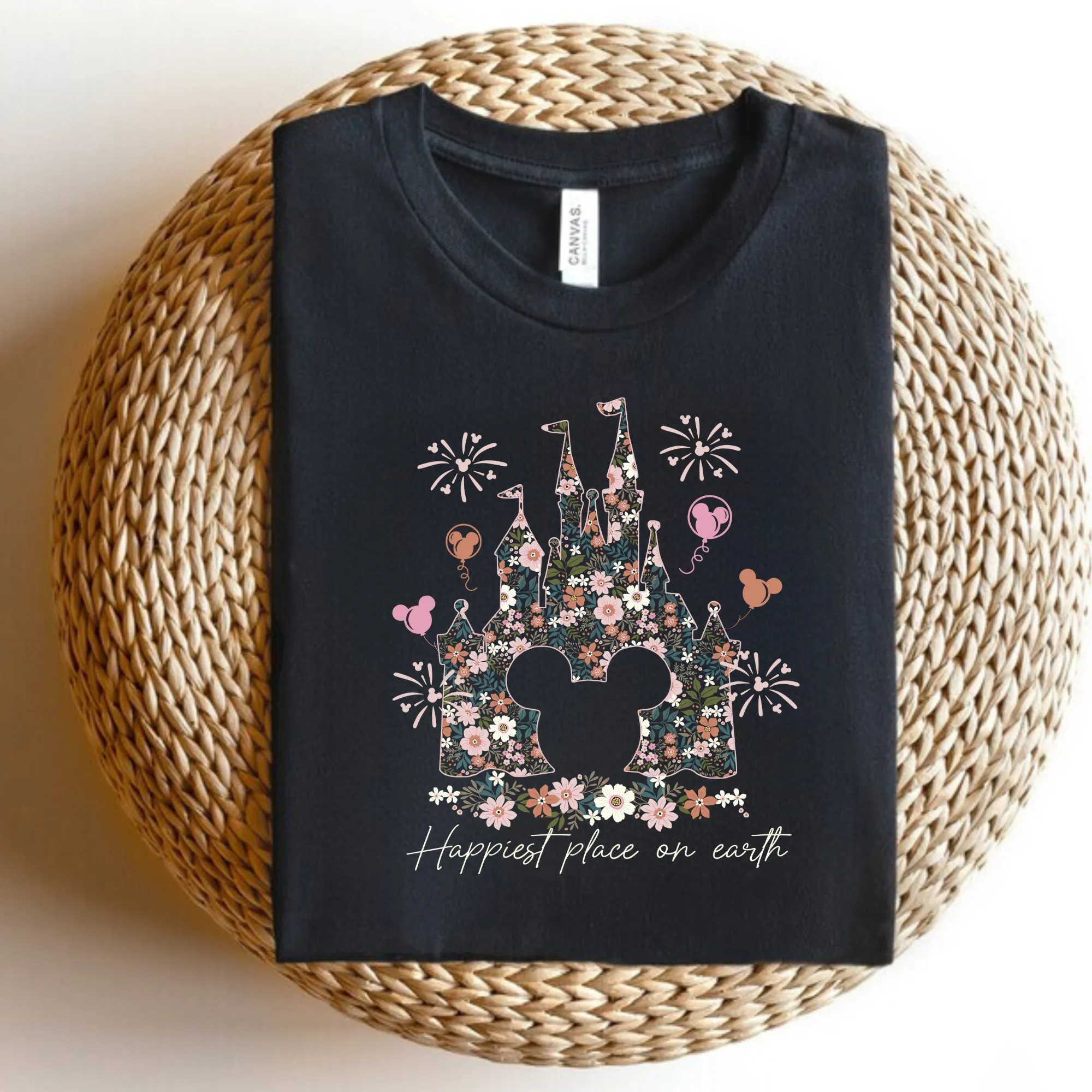 Floral Magical Castle Shirt