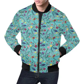 Fresh Fleur Sky Bomber Jacket for Men