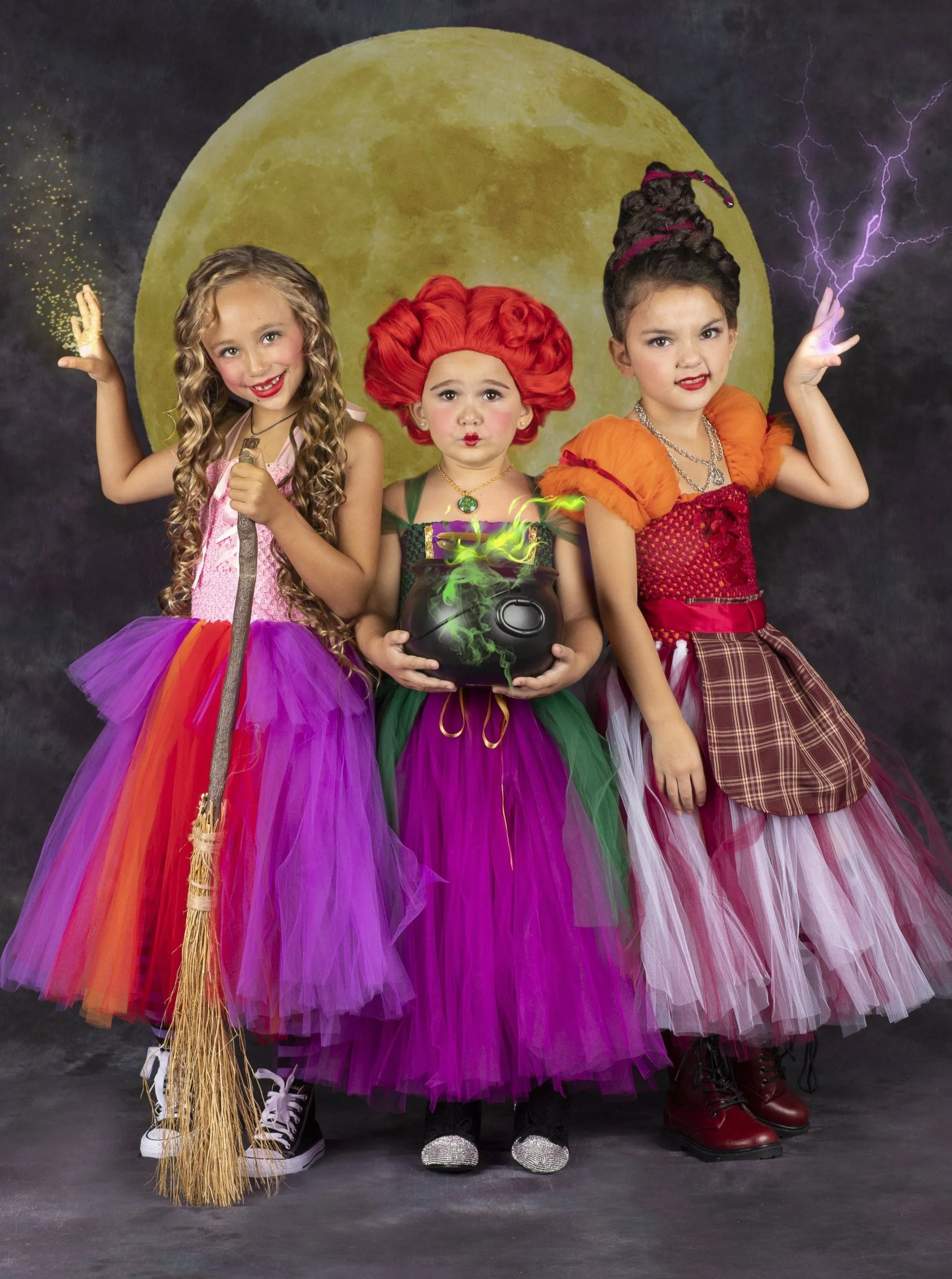 Girls Hocus Pocus Winifred Sanderson Inspired Costume Dress