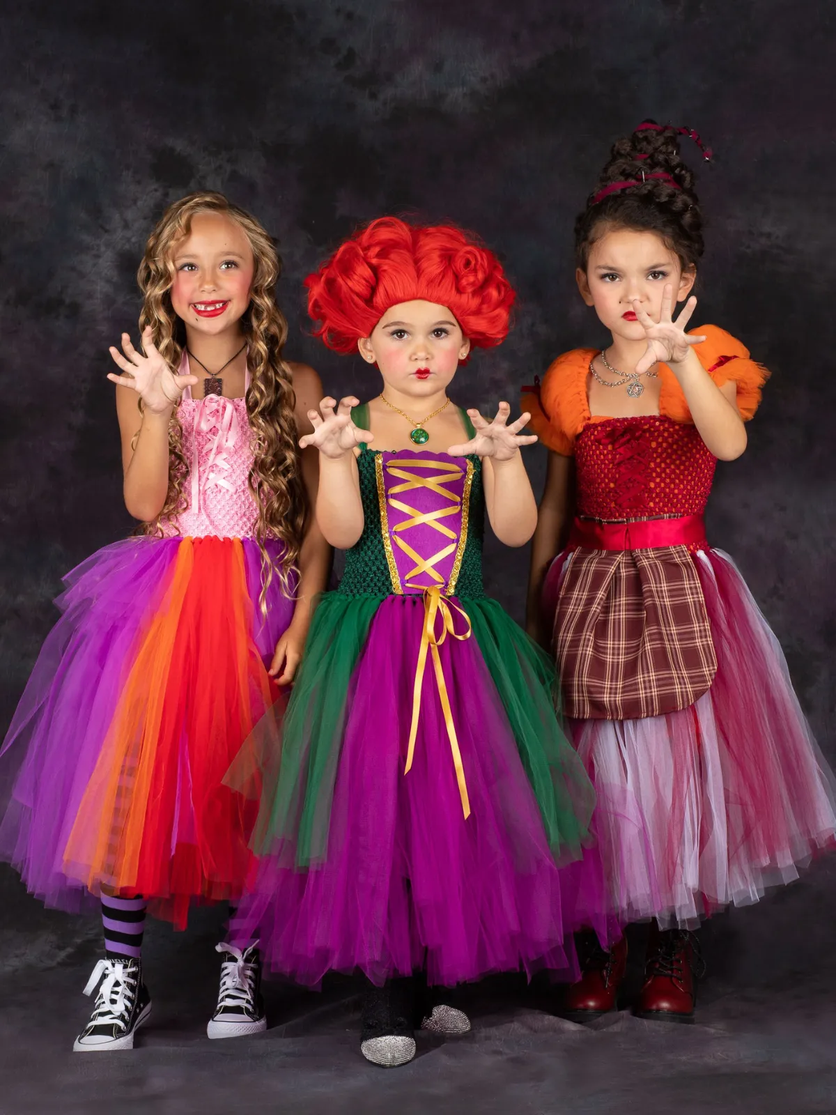 Girls Sarah Witch Tutu Costume Dress