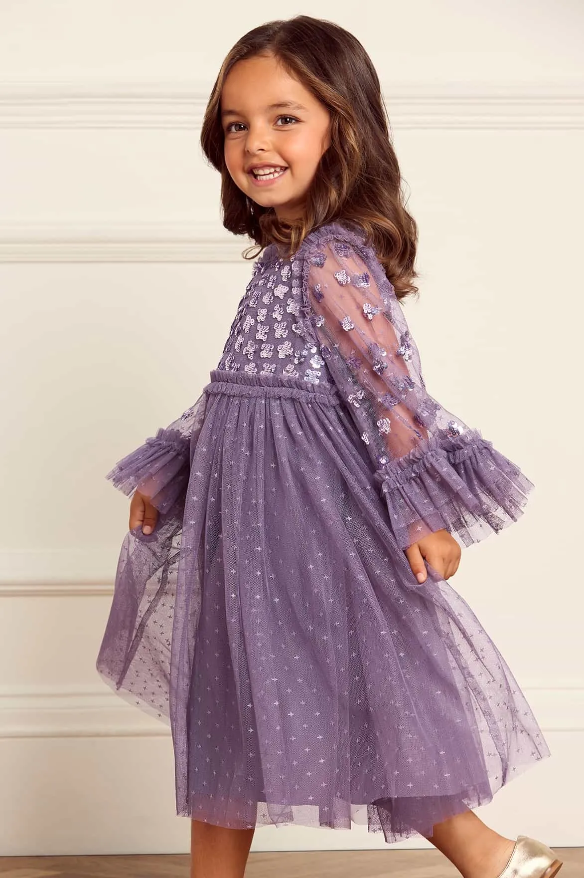 Glisten Bodice Kids Dress