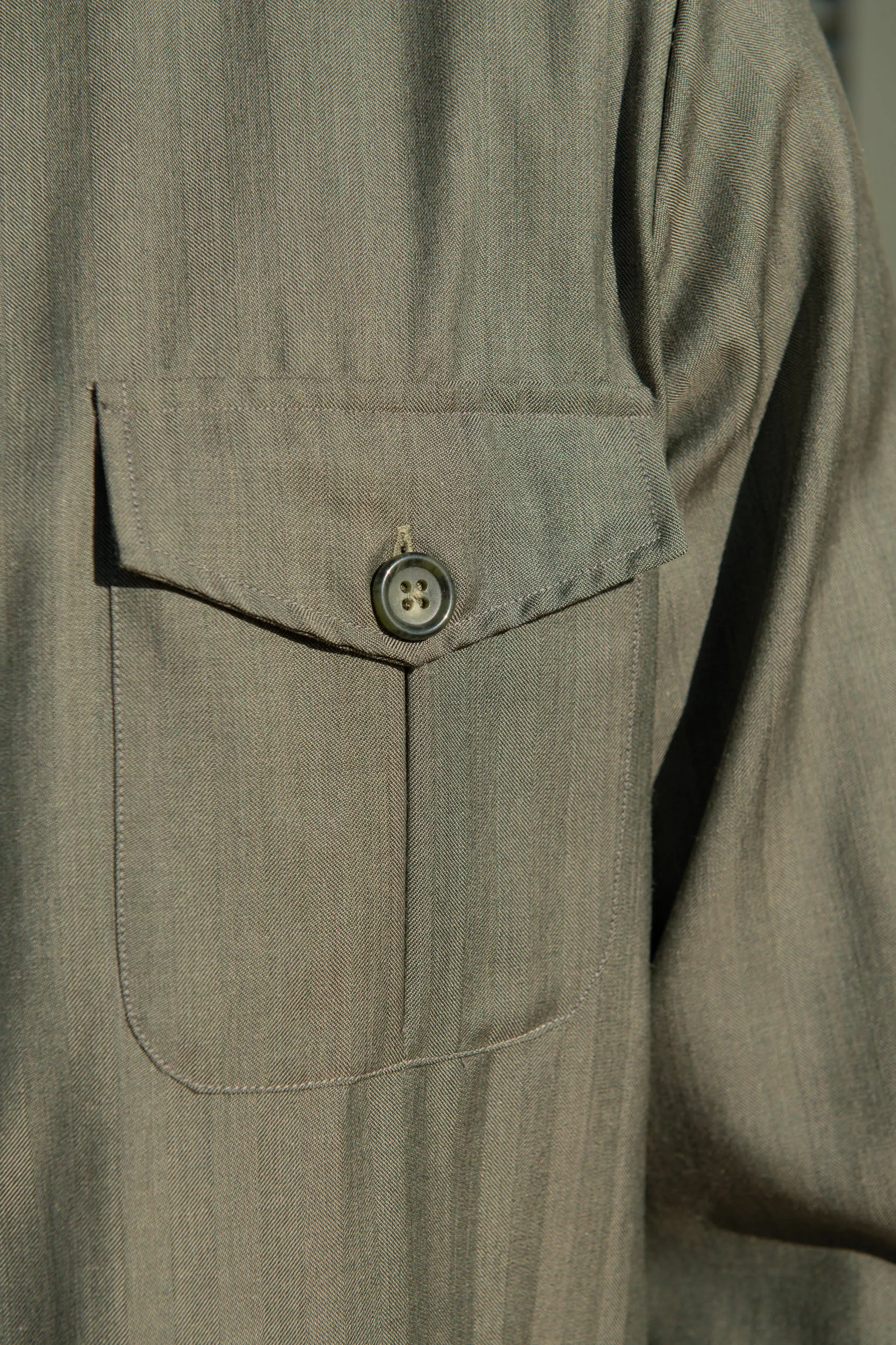 Green Solaro Safari Jacket – Made in Italy