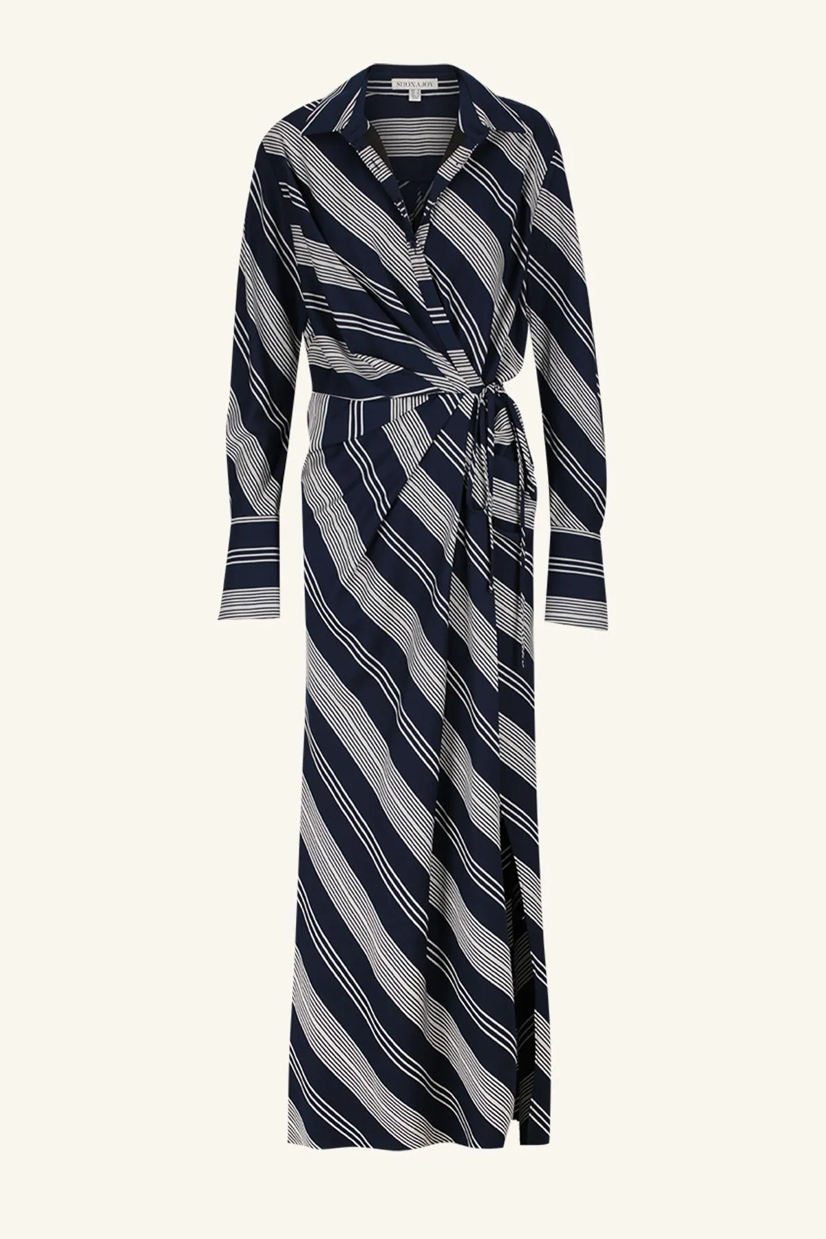 HARLOW DRAPED SHIRT MAXI DRESS