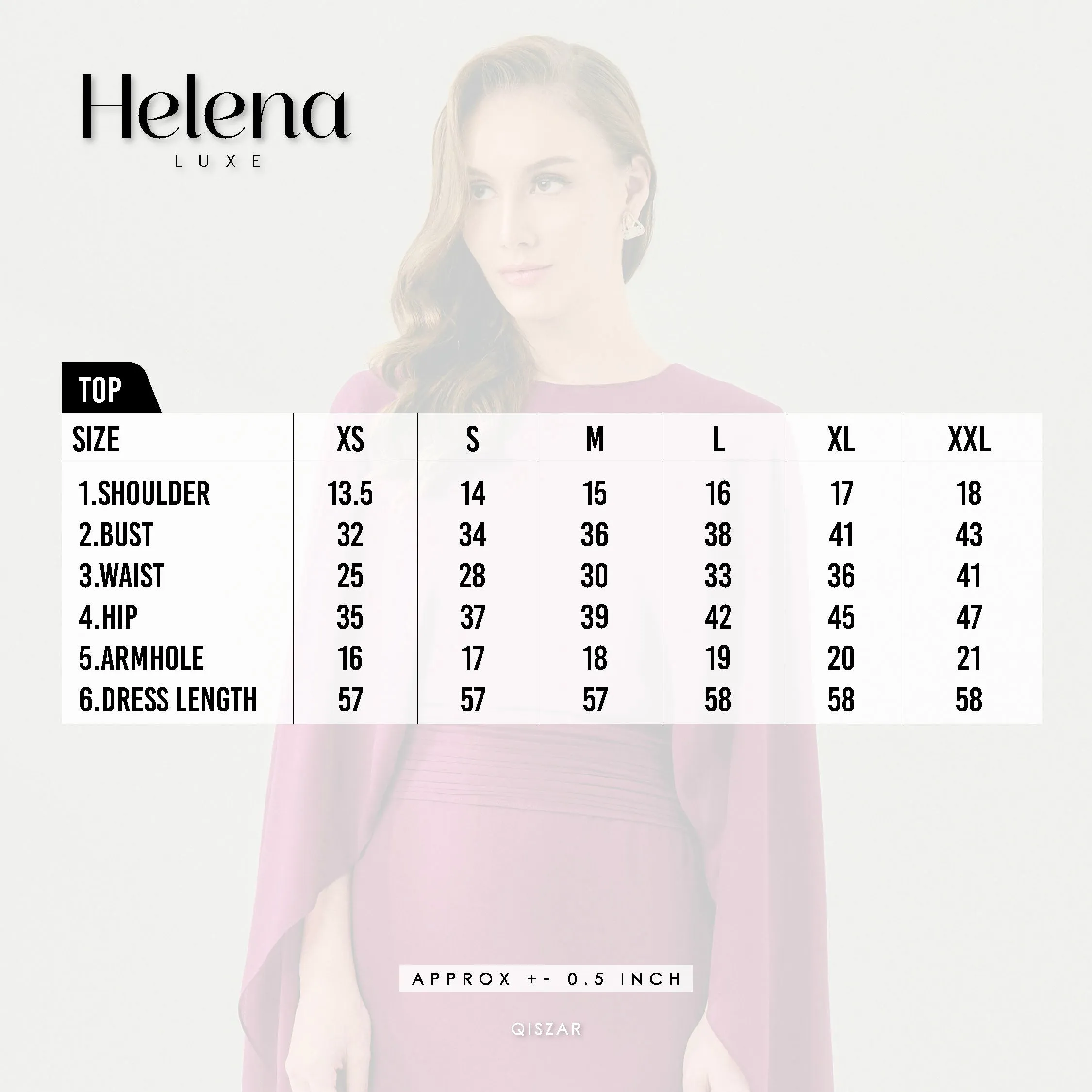 HELENA LUXE - DEEP FUSHIA