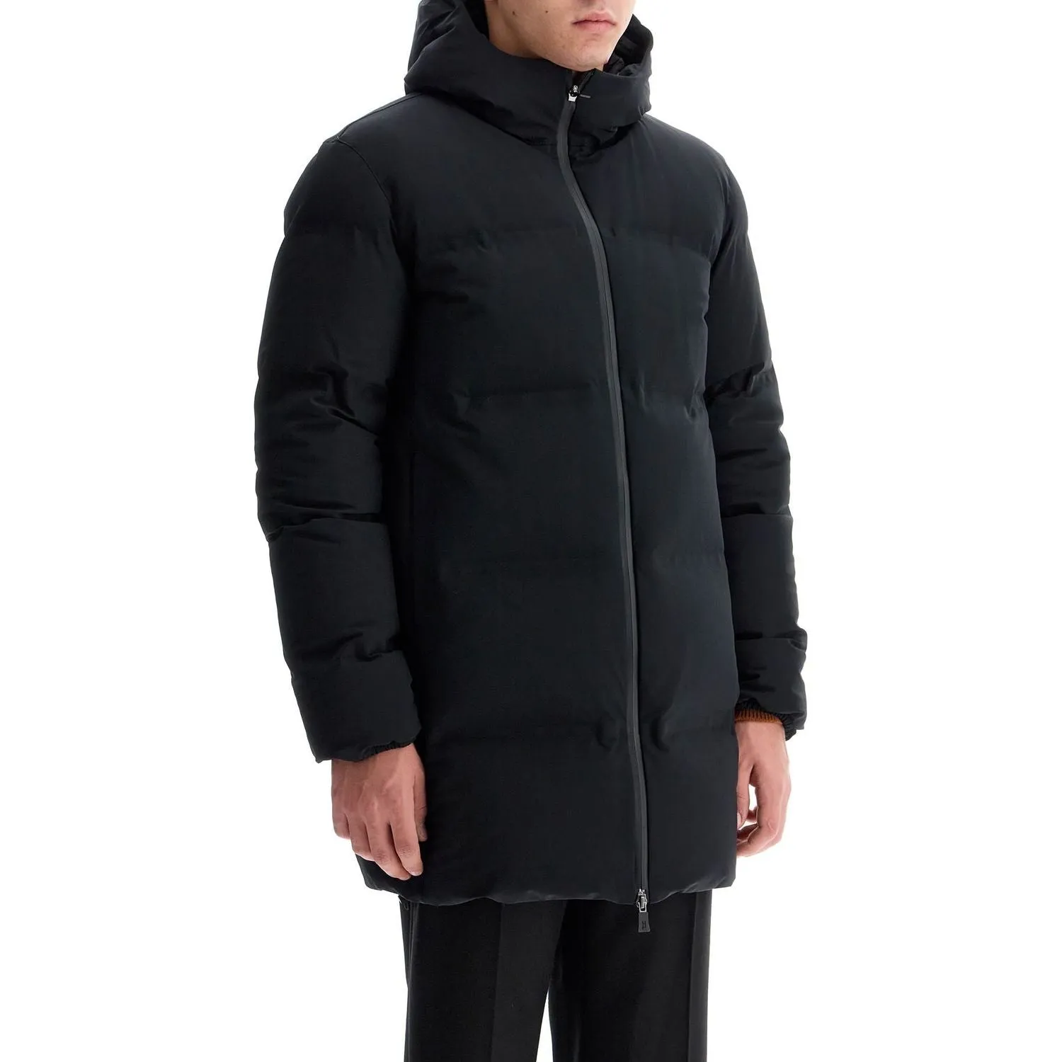 Herno Laminar 'new impact midi down jacket with