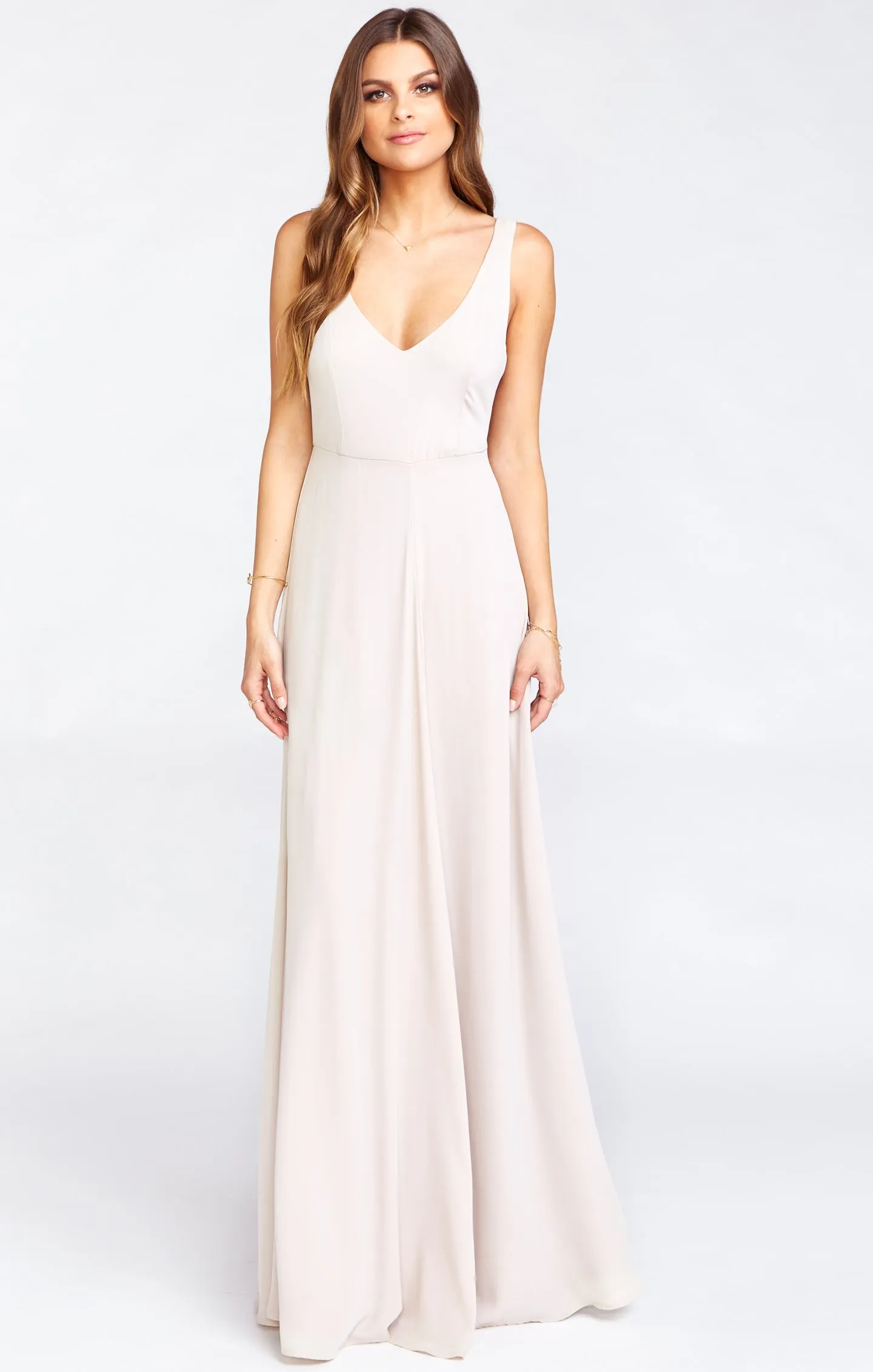 Jenn Maxi Dress ~ Show Me the Ring Crisp