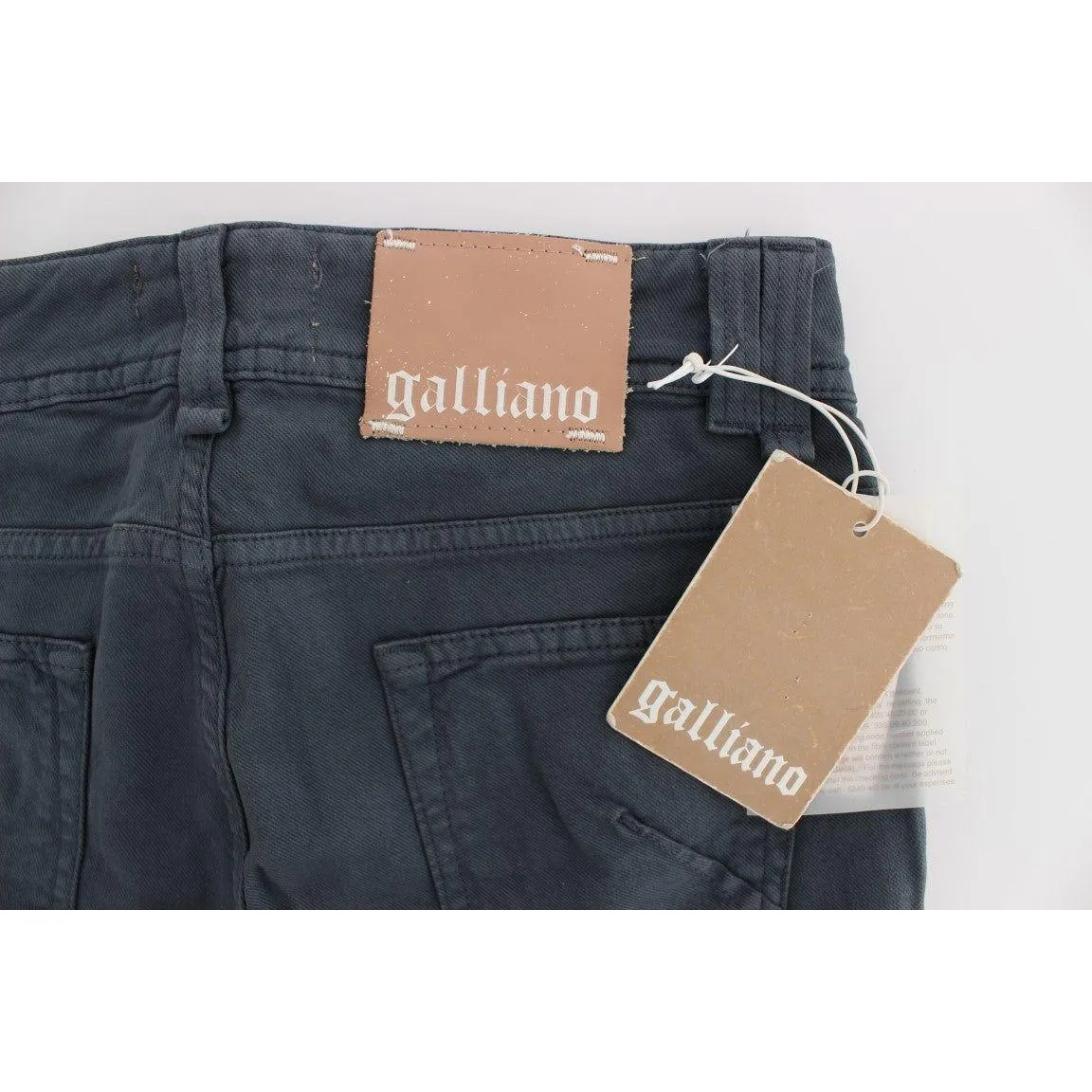 John Galliano Elegant Slim Fit Bootcut Jeans