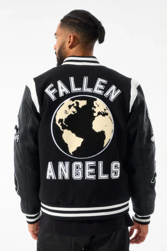 JORDAN CRAIG FALLEN ANGEL VARSITY JACKET MULTI COLORS