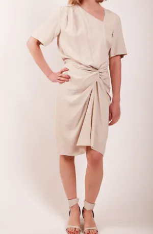 Kehora Dress in Chalk