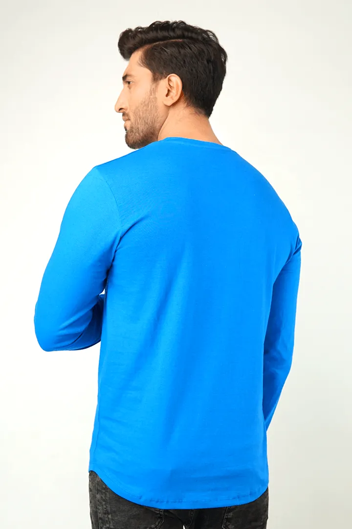 Kingly Full Sleeve Henley T-Shirt