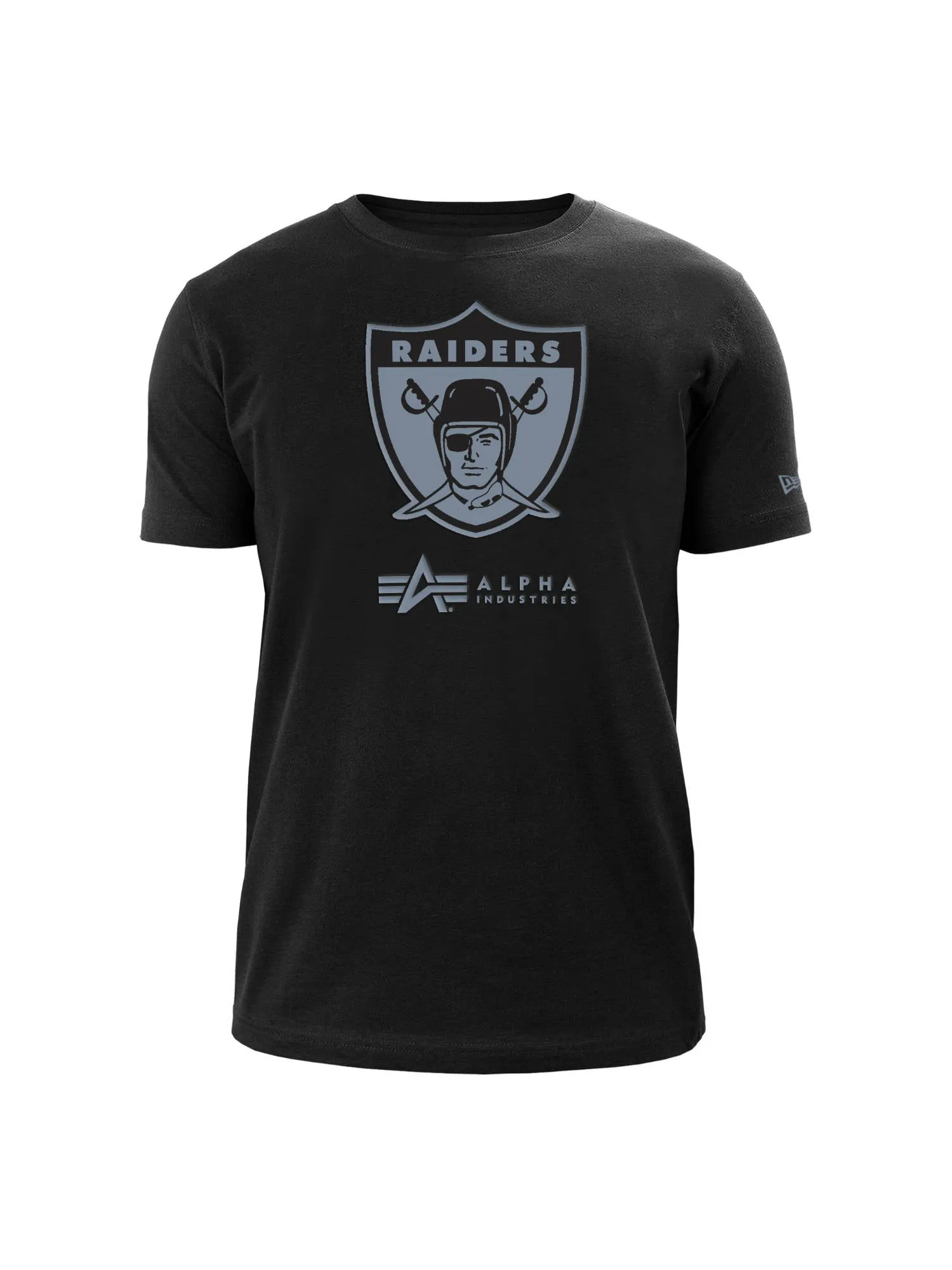 LAS VEGAS RAIDERS X ALPHA X NEW ERA TEE (HISTORIC LOGO)