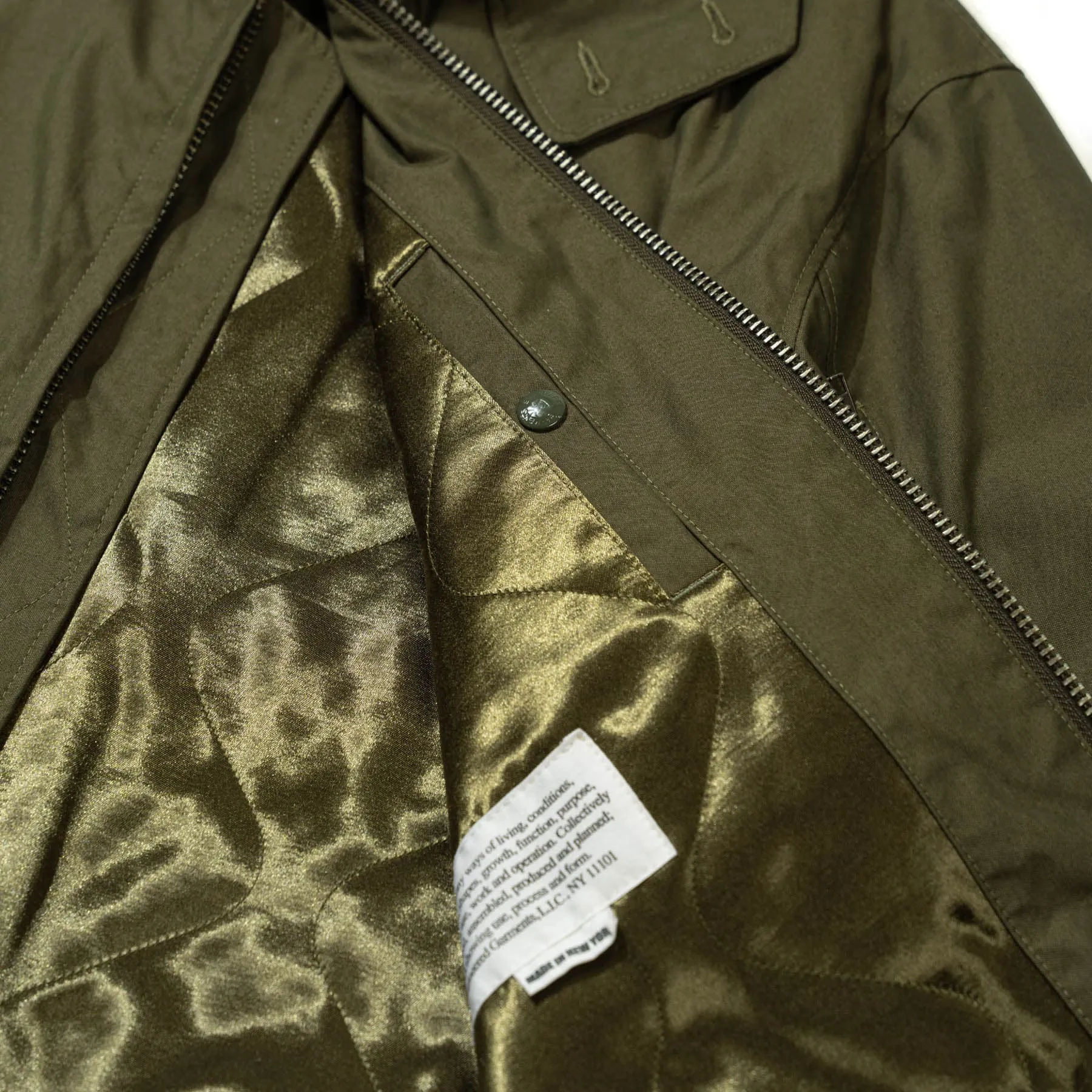 LL Jacket - Olive CP Weather Poplin