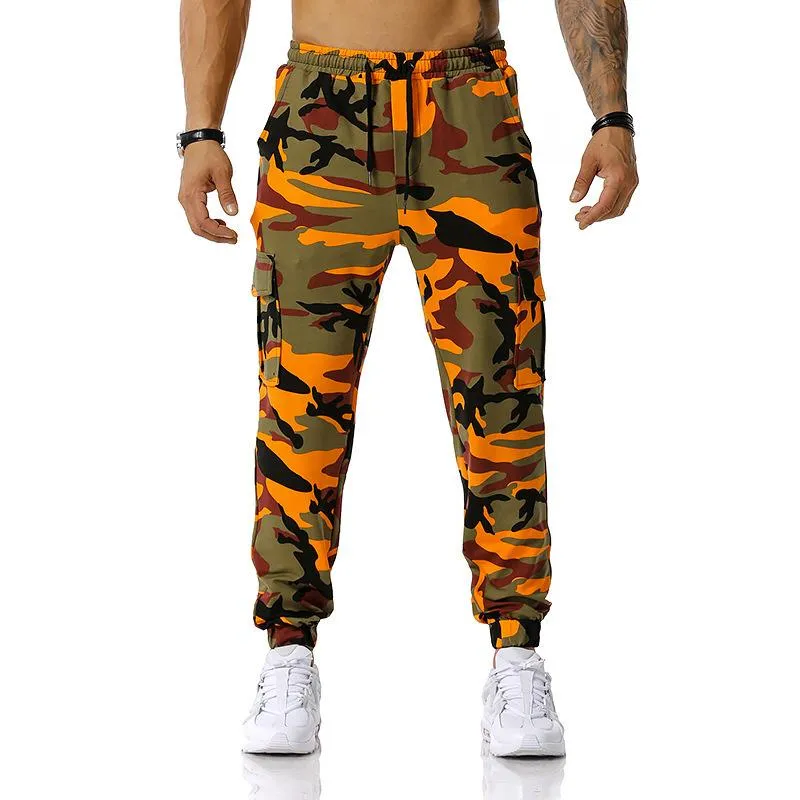 Men's Camouflage Jogging Pants Sweatpants Fitness Long Pants 20866733L