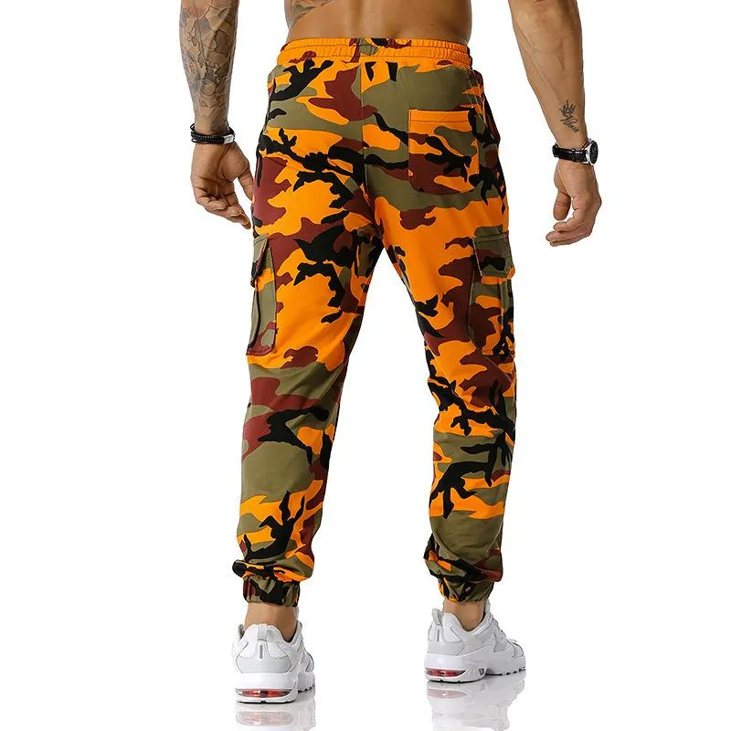 Men's Camouflage Jogging Pants Sweatpants Fitness Long Pants 20866733L