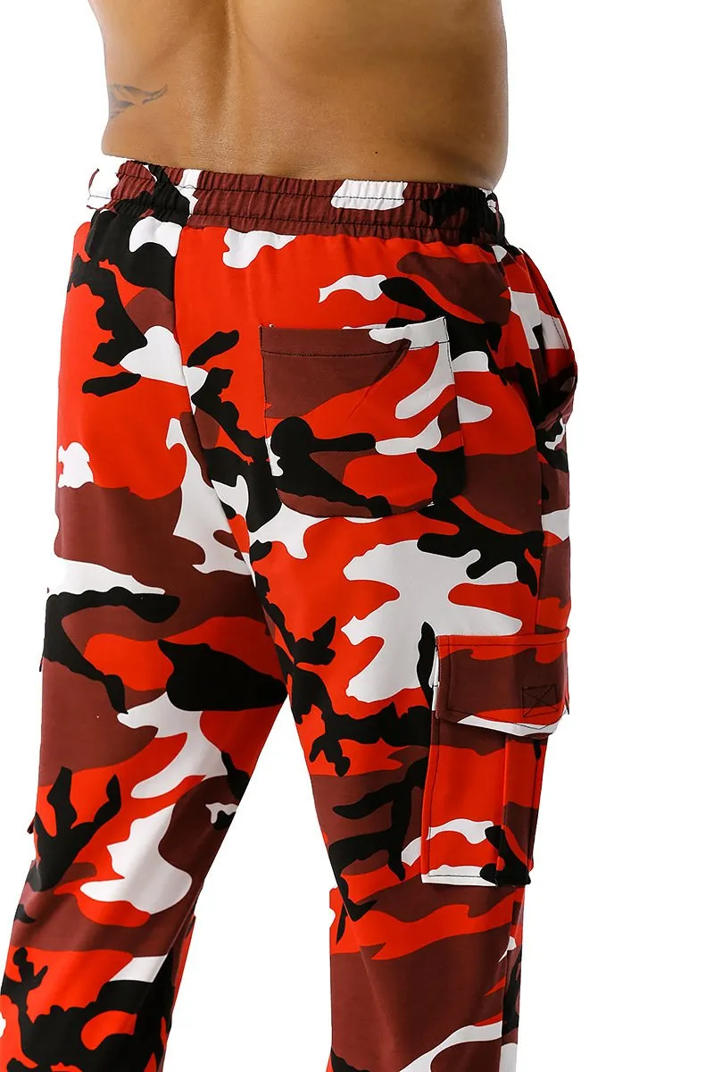 Men's Camouflage Jogging Pants Sweatpants Fitness Long Pants 20866733L