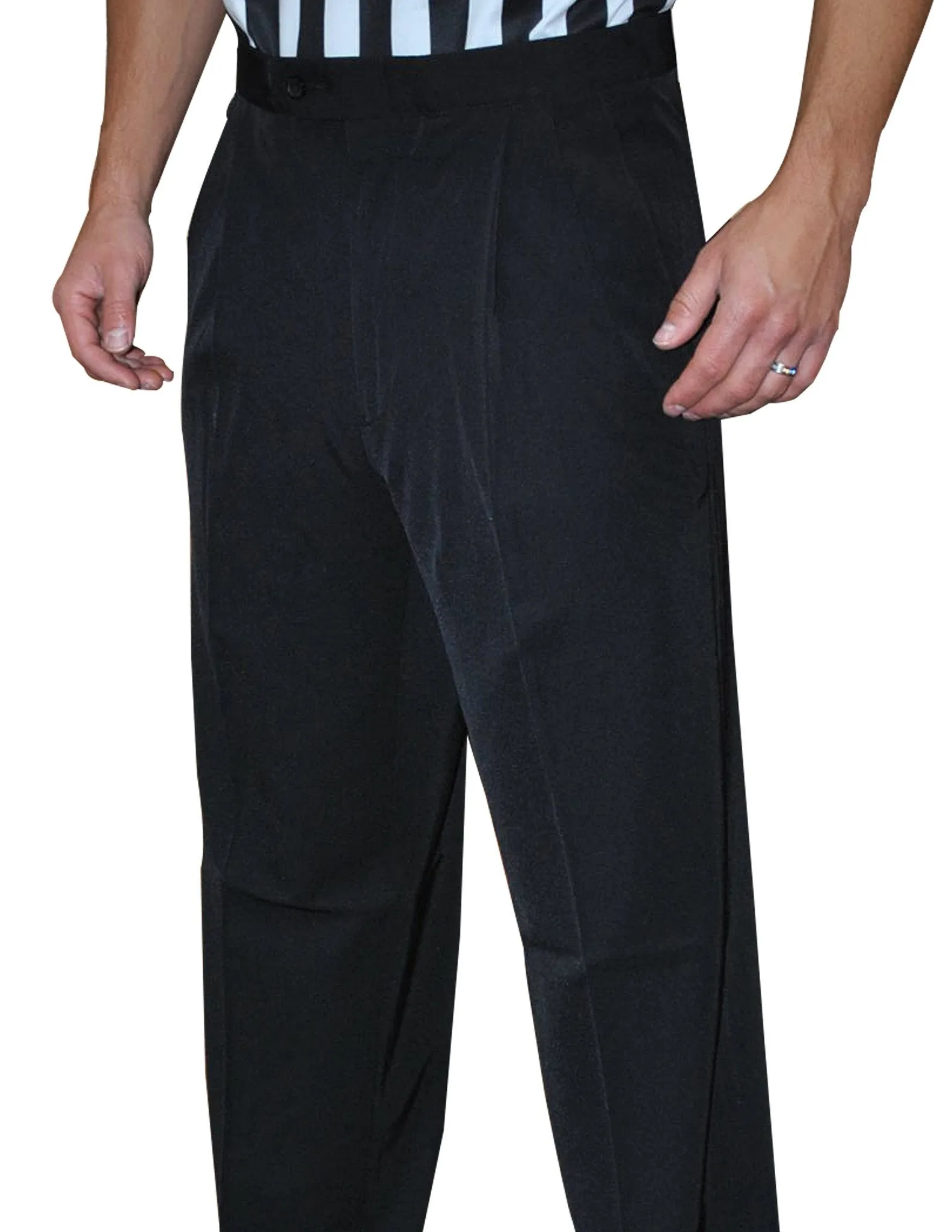 Men's Lightweight 4-way Stretch Slacks - Pleated