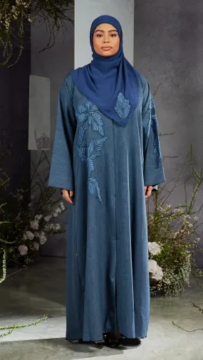 Nawal Blue Jeans Abaya  (CLEARANCE)