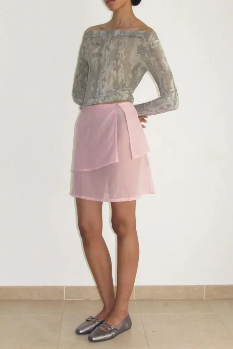 Nelly Skirt -Pink