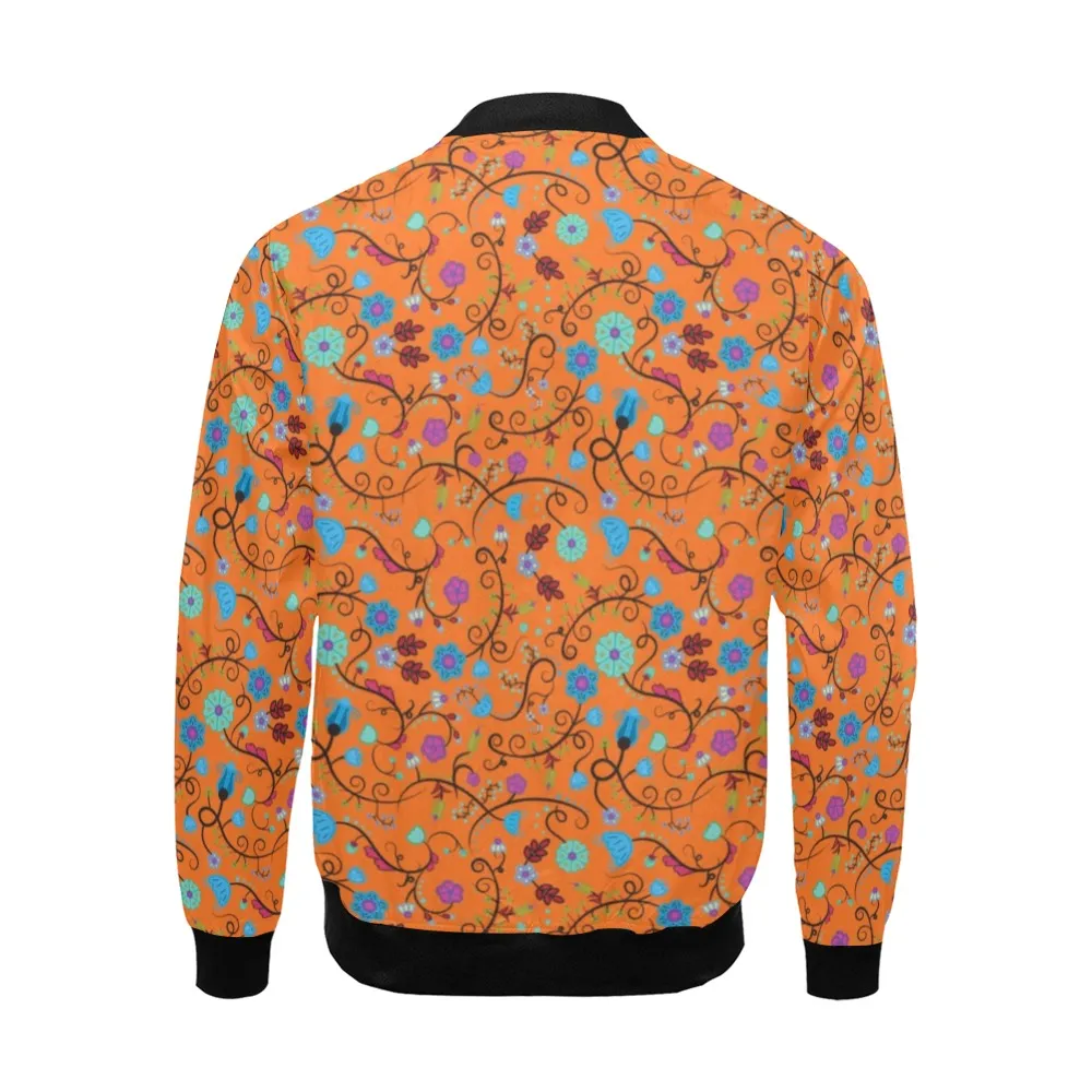 Nipin Blossom Carrot Bomber Jacket for Men