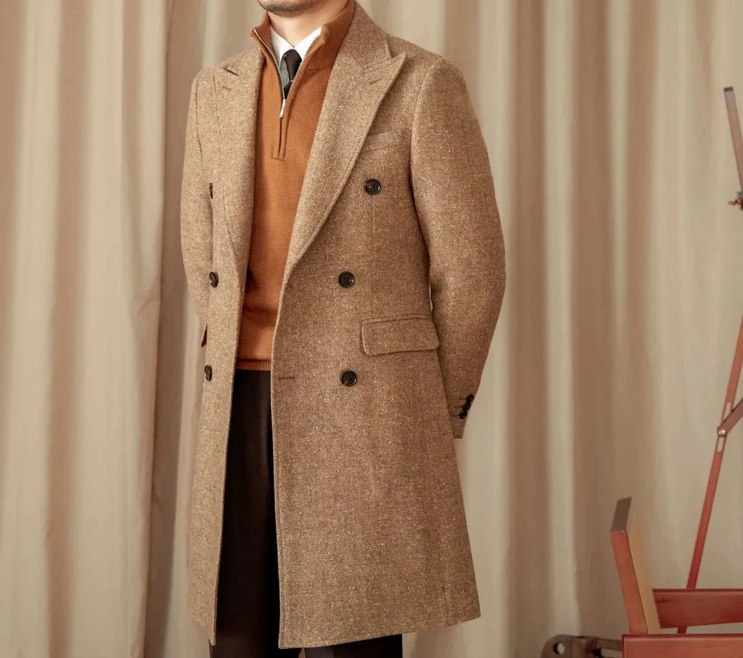 Old money wool premium coat