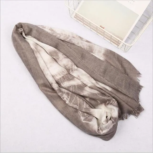 Oversized Soft Tie Dye Shawls